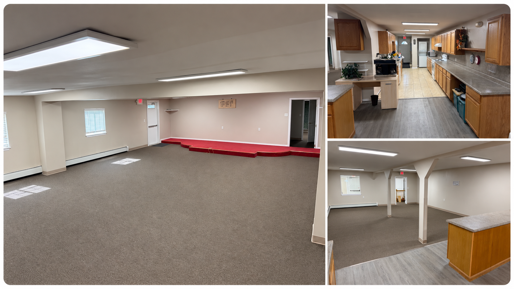 A few views of the interior of the future Hope Center